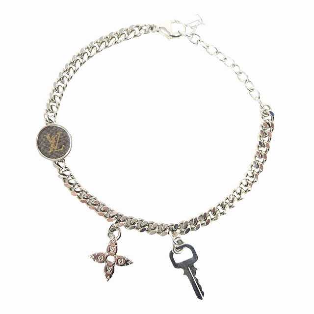 美品 ルイヴィトン LOUIS VUITTON ブラスレ MNG パドロック モノグラム 