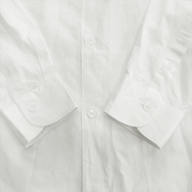 美品 25ss コモリ COMOLI コモリシャツ カットソー 無地 ブロード  