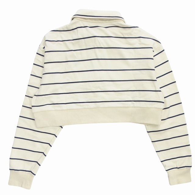 24AW ミュウミュウ miumiu コットン クロップド トレーナー スウェット