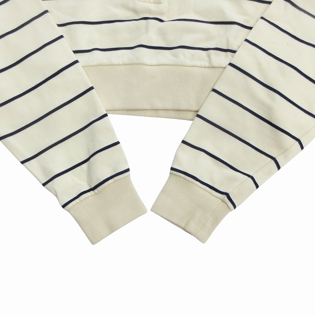 24AW ミュウミュウ miumiu コットン クロップド トレーナー スウェット