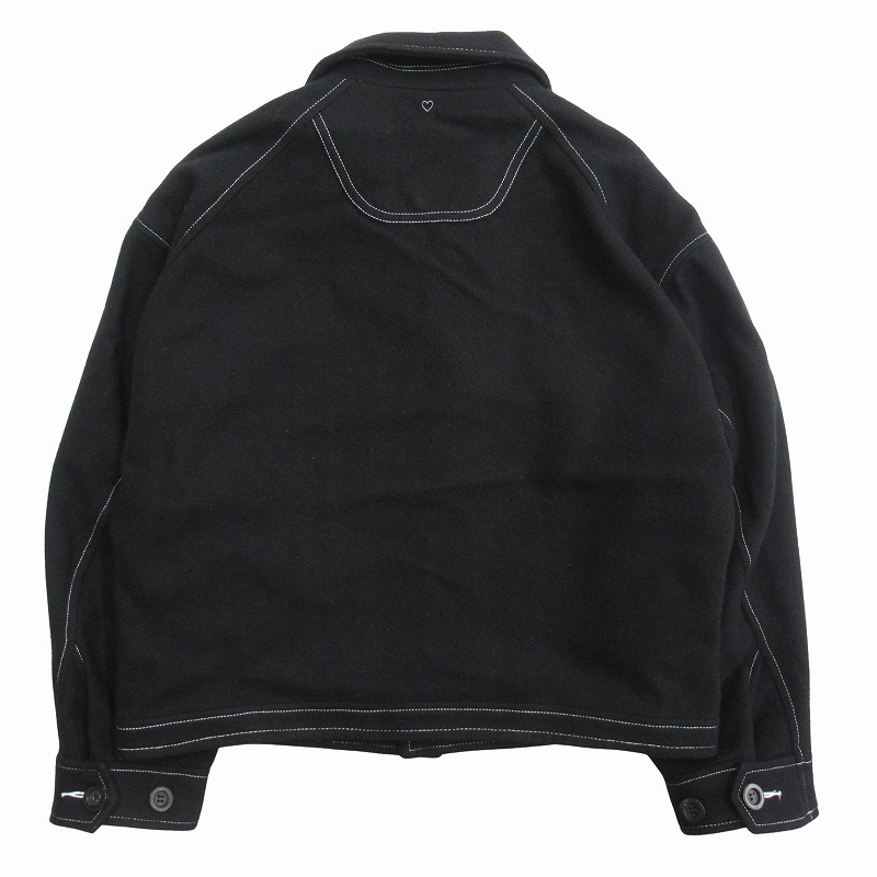 22aw 美品 ベイシックス BASICKS スーパーファインウール アビエーター  