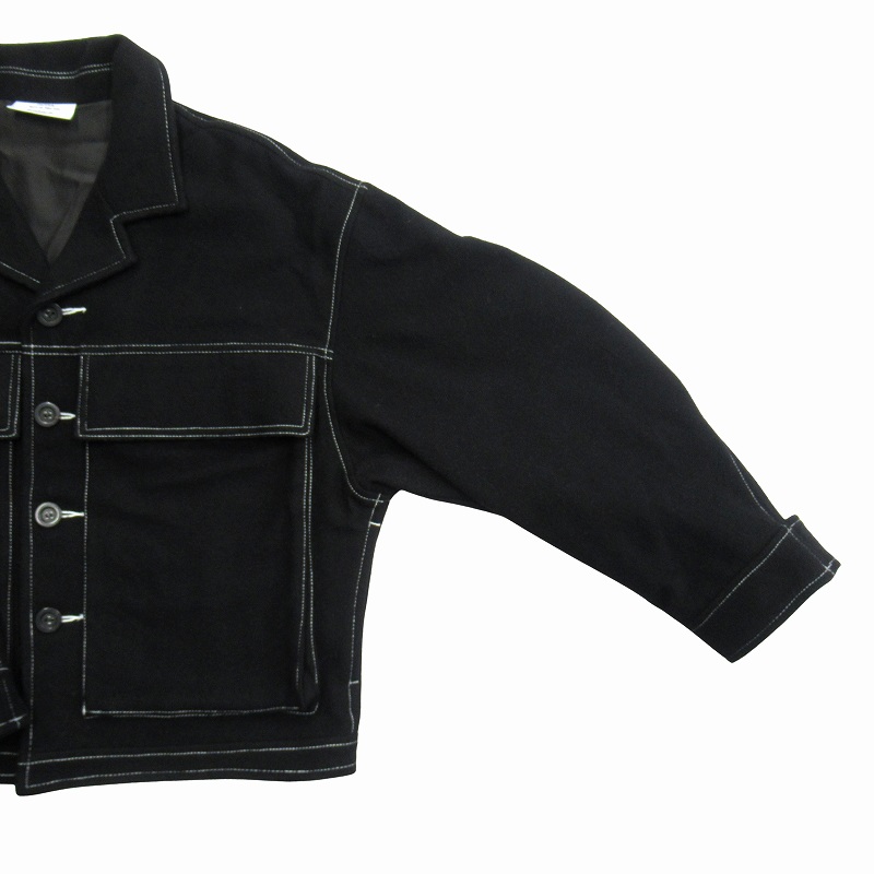 22aw 美品 ベイシックス BASICKS スーパーファインウール アビエーター  