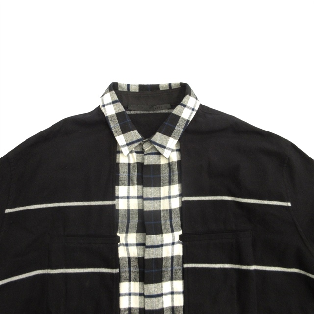 19aw ハイダーアッカーマン Haider Ackermann チェック レイヤード  