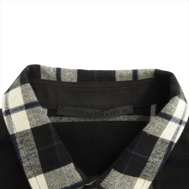 19aw ハイダーアッカーマン Haider Ackermann チェック レイヤード  