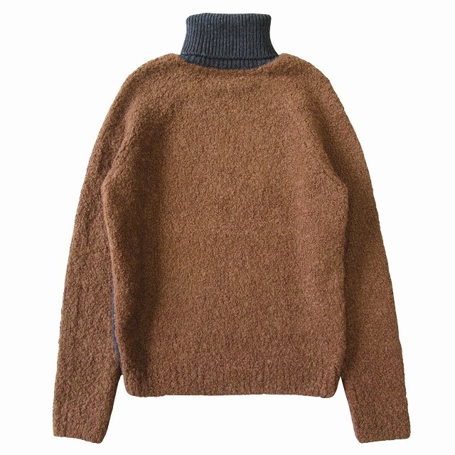 極美品 20AW エルメス HERMES カシミヤ アルパカ タートルネック