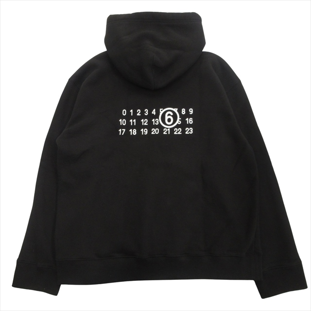 maison margiela 22aw カレンダーロゴ　フーディ　パーカー maison margiela 22aw カレンダーロゴフーディパーカー