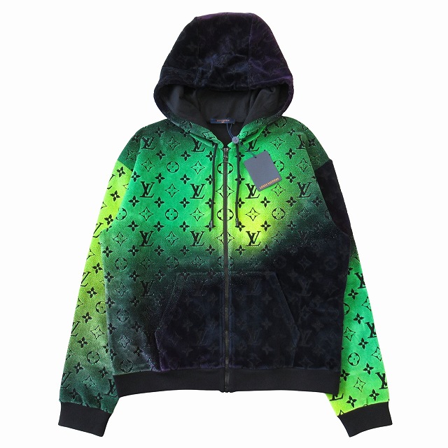 未使用品 24SS ルイヴィトン LOUIS VUITTON モノグラム ベルベット 
