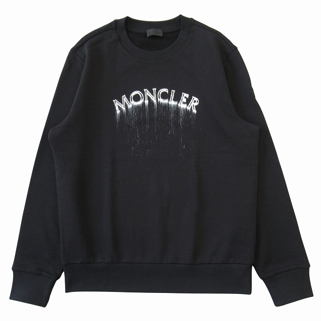 【24年製 美品】 MONCLER 長袖Tシャツ ポケット マグリヤ ブラック 24年製 美品】 MONCLER 長袖Tシャツ ポケット マグリヤ ブラック 中古