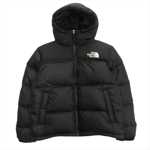 美品 ザノースフェイス THE NORTH FACE ヌプシフーディー ダウン  