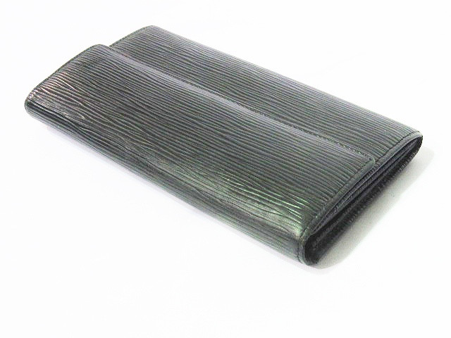 ルイヴィトン LOUIS VUITTON 長財布 M63742 エピ 旧 ポルトフォイユ