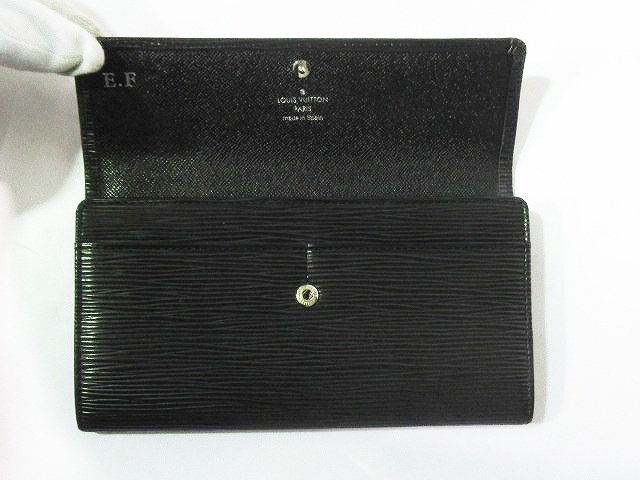 ルイヴィトン LOUIS VUITTON 長財布 M63742 エピ 旧 ポルトフォイユ 