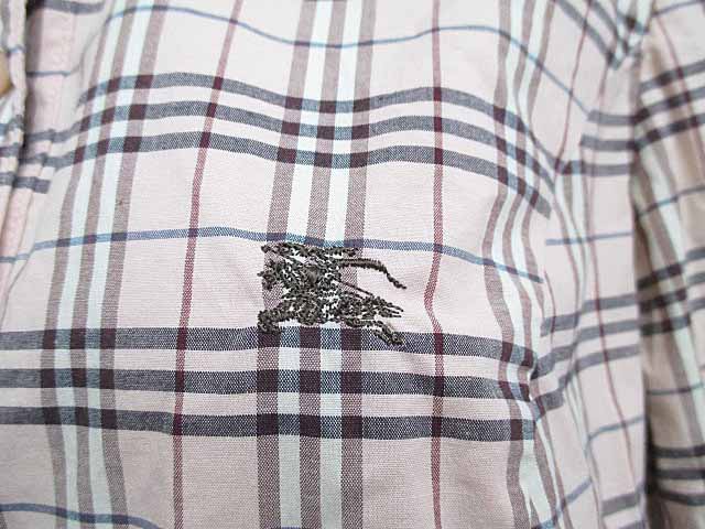 ノヴァチェック BURBERRY BLUE LABEL チェック柄 ポロシャツ ノヴァ