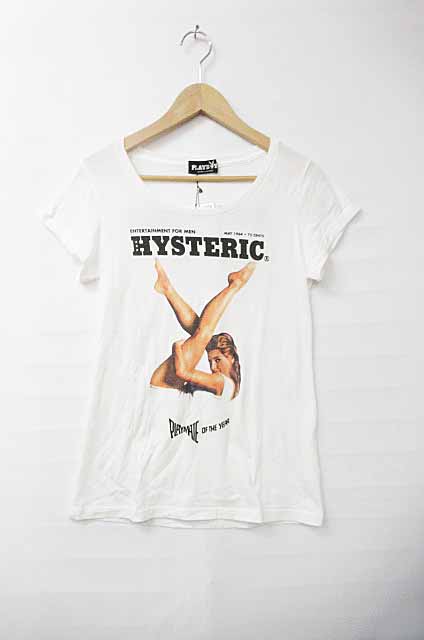 ヒステリックグラマー HYSTERIC GLAMOUR ×PLAYBOY コラボ プリント半袖
