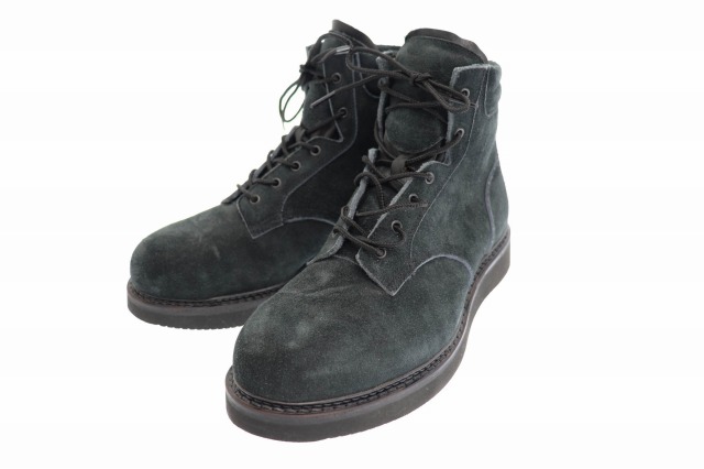 ロンハーマン Ron Herman Made In Gm Japan メイドインジーエムジャパン Lace Up Boots レースアップ ブーツ 10 ブラック 黒 ブランド古着ベクトル 中古 0250 メンズ 034 ベクトルパーク