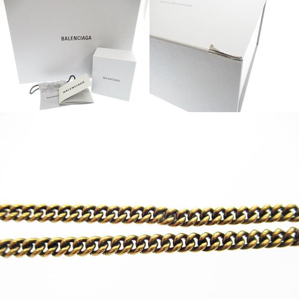 バレンシアガ BALENCIAGA 直営店限定 Typo タイポ ネックレス
