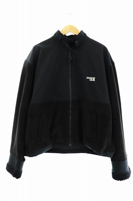 エッセイ Essay 19aw Boa Jacket ボア ジャケット B 3 フリース Es09ts 02 M 黒 ブラック ブランド古着ベクトル 中古 0107 0110 メンズ 034 ベクトルパーク