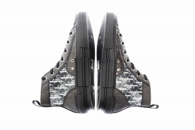 ディオールオム Dior Homme 19ss B23 Ht Oblique テクニカルファブリック ハイカットスニーカー 42 ブラック ブランド古着ベクトル 中古 0104 0460 メンズ 034 ベクトルパーク