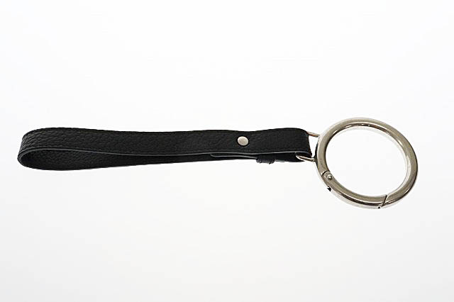 サンローラン パリ Saint Laurent Paris Logo Engraved Keyring キーホルダー キーリング 黒 ブラック ブランド古着ベクトル 中古 0303 0070 メンズ 034 ベクトルパーク