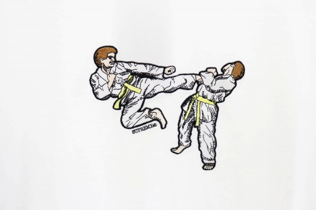 シュプリーム Supreme 18ss L S Karate Tee 空手 長袖tシャツ S 白 ホワイト ブランド古着ベクトル 中古 0716 0015 メンズ 034 ベクトルパーク