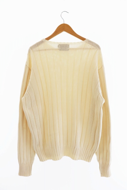 ダブルアールエル Rrl ケーブル ニット セーター L アイボリー ブランド古着ベクトル 中古 05 0030 メンズ 034 ベクトルパーク