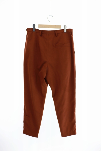 ドゥルカマラ Dulcamara ss よそいき スリム テーパード パンツ 2 茶 ブラウン ブランド古着ベクトル 中古 1005 0060 メンズ 034 ベクトルパーク