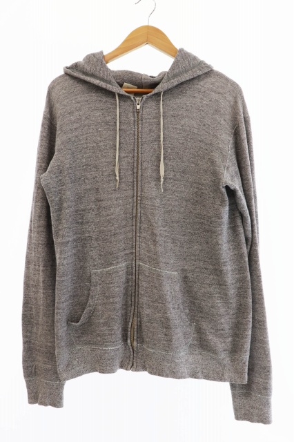 ミスターハリウッド N Hoolywood 霜降り ジップ パーカー 40 灰 グレー ブランド古着ベクトル 中古 1018 0005 メンズ 034 ベクトルパーク