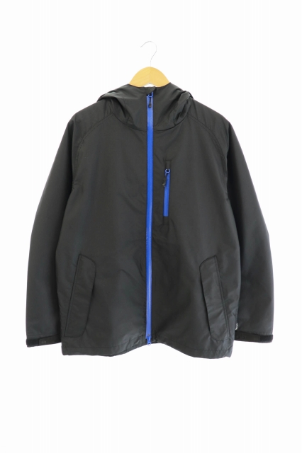 ステューシー Stussy レイヤー 止水ジップ マウンテンパーカー ジャケット M 黒 ブラック ブランド古着ベクトル 中古 1103 0021 メンズ 034 ベクトルパーク