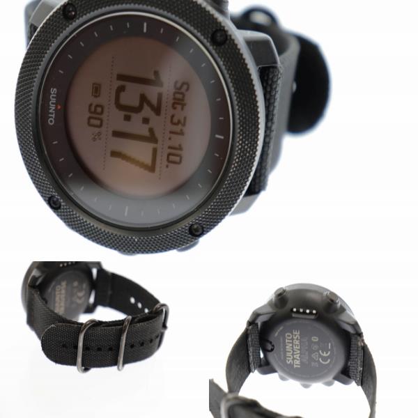 スント Suunto Traverse Alpha Stealth トラバース アルファ ステルス 腕時計 Ss 黒 ブラック ブランド古着ベクトル 中古 1106 0075 メンズ 034 ベクトルパーク