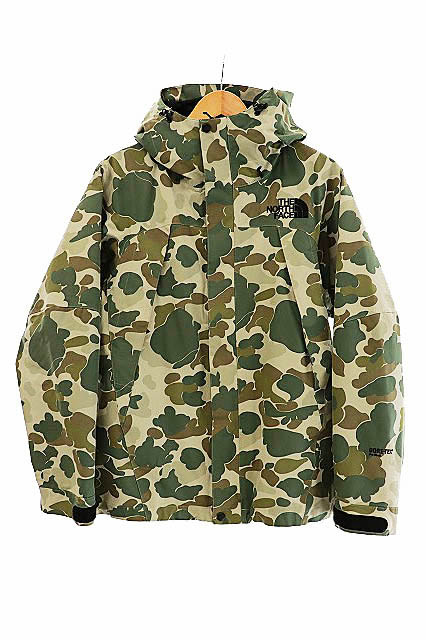 ザノースフェイス The North Face Mountain Jacket Gore Tex マウンテン ジャケット 迷彩 タンカモフラージュ Np M カーキ ブランド古着ベクトル 中古 1114 0160 メンズ 034 ベクトルパーク