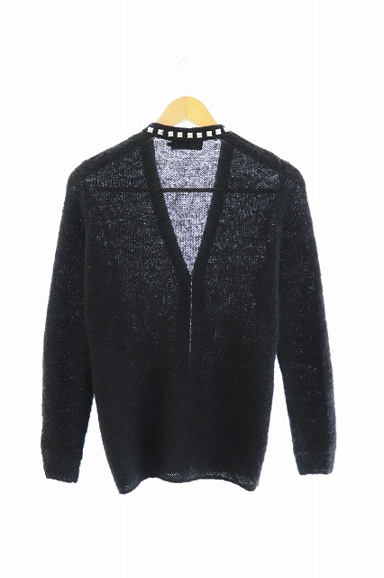ヒステリックグラマー Hysteric Glamour 15aw モヘア スタッズ カーディガン S 黒 ブラック ブランド古着ベクトル 中古 1114 0040 メンズ 034 ベクトルパーク ヒステリックグラマー Hysteric Glamour 15aw モヘア スタッズ カーディガン S 黒 ブラック ブランド古着ベクトル 中古 1114 0040 メンズ 034 ベクトルパーク