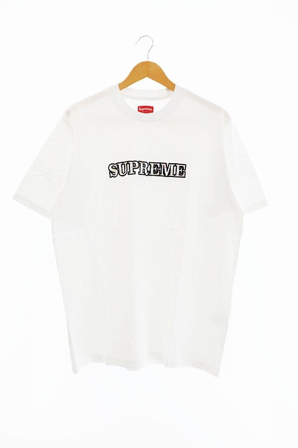 シュプリーム Supreme 18aw Floral Logo Tee フリーラル ロゴ 半袖 花柄 Tシャツ L 白 ホワイト ブランド古着ベクトル 中古 13 0040 メンズ 034 ベクトルパーク