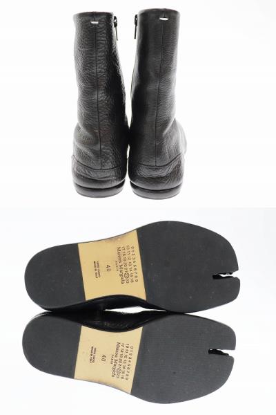 メゾンマルジェラ Maison Margiela Tabi Boots タビ 足袋 ブーツ フラット S57wu0134 40 黒 ブラック ブランド古着ベクトル 中古 1130 0400 メンズ 034 ベクトルパーク