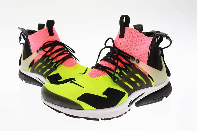 ナイキ ラボ Nike Lab Acronym Air Presto Mid アクロニウム エア プレスト ミッド スニーカー 100 Us9 10 マルチカラー ブランド古着ベクトル 中古 1213 02 メンズ 034 ベクトルパーク