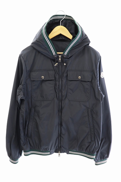 モンクレール Moncler 17ss Jeanclaude ジャンクロード ナイロン ジャケット 1 ネイビー ブランド古着ベクトル 中古 11 00 メンズ 034 ベクトルパーク