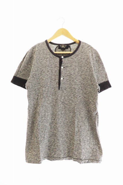 ダブルアールエル Rrl ヘンリーネック 半袖 ボーダー カットソー 半袖 Tシャツ L 茶 ブラウン ブランド古着ベクトル 中古 0006 メンズ 034 ベクトルパーク ダブルアールエル Rrl ヘンリーネック 半袖 ボーダー カットソー 半袖 Tシャツ L 茶 ブラウン ブランド古着ベクトル 中古 0006 メンズ 034 ベクトルパーク