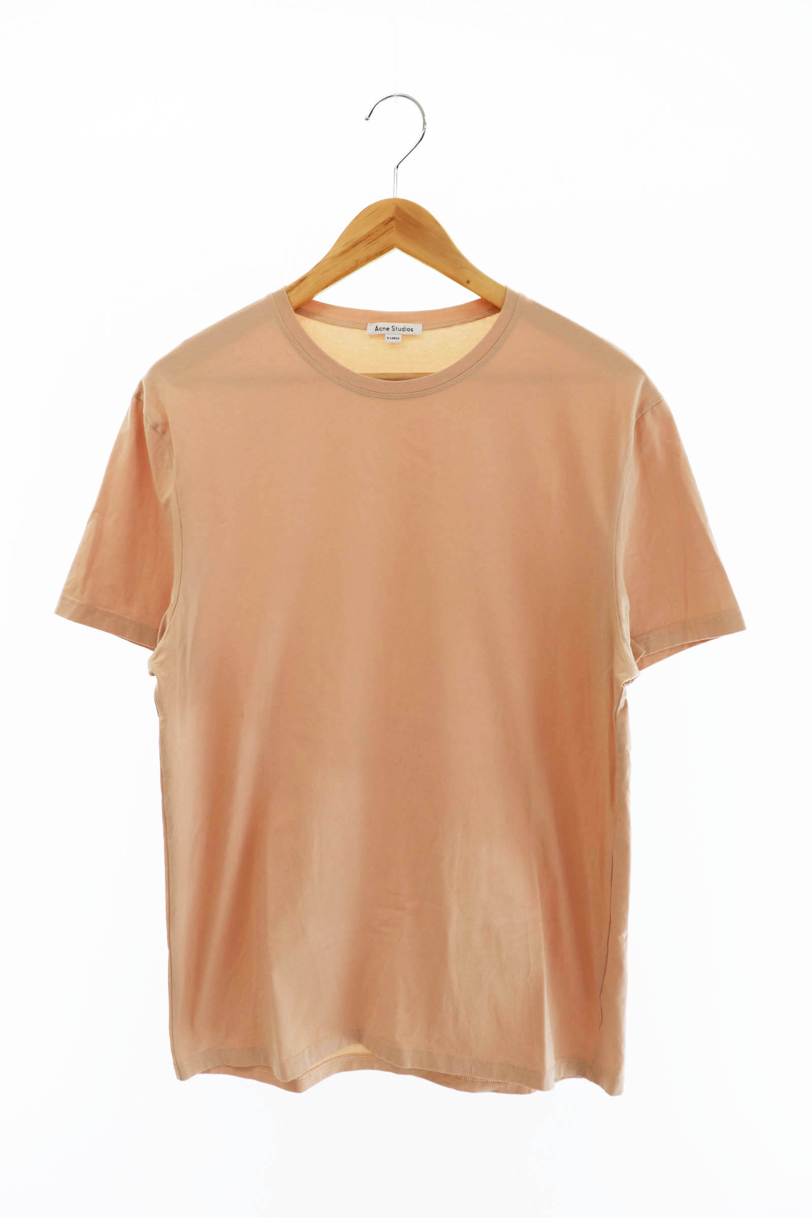 アクネ ストゥディオズ Acne Studios リラックス シルエット 無地 半袖 Tシャツ Pss17 2fc166 X Large ピンク ブランド古着ベクトル 中古 1212 0016 レディース 034 ベクトルパーク
