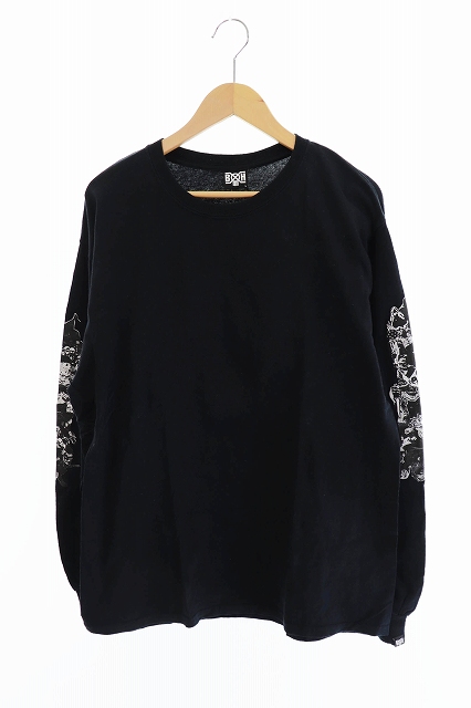 バウンティーハンター Bounty Hunter 袖プリント 長袖 Tシャツ L 黒 ブラック ブランド古着ベクトル 中古 0005 メンズ 034 ベクトルパーク バウンティーハンター Bounty Hunter 袖プリント 長袖 Tシャツ L 黒 ブラック ブランド古着ベクトル 中古 0005 メンズ 034 ベクトルパーク