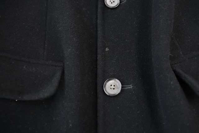 トゥモローランド Tomorrowland チェスター コート 46 黒 ブラック ブランド古着ベクトル 中古 0010 メンズ 034 ベクトルパーク