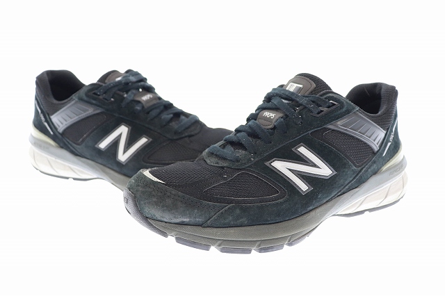 ニューバランス New Balance M990 Made In Usa V5 スウェード スニーカー M990bk5 26 黒 ブラック ブランド古着ベクトル 中古 0076 メンズ 034 ベクトルパーク