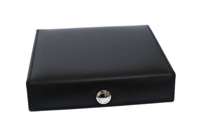 ティファニー Tiffany Co スモール マルチ ボックス レザー アクセサリー ケース 小物入れ 黒 ブラック ブランド古着ベクトル 中古 01 メンズ レディース 034 ベクトルパーク