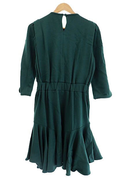 マメクロゴウチ Mame Kurogouchi 14aw Jersey Dress ジャージ フレア ドレス ワンピース Mm14aw Js026 2 緑 グリーン ブランド古着ベクトル 中古 0025 レディース 034 ベクトルパーク マメクロゴウチ Mame Kurogouchi 14aw Jersey Dress ジャージ フレア ドレス ワンピース Mm14aw Js026 2 緑 グリーン ブランド古着ベクトル 中古 0025 レディース 034 ベクトルパーク