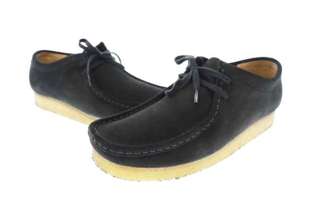 クラークス Clarks Originals Wallabee Black Suede ワラビー スウェード ブーツ 9 1 2 黒 ブラック ブランド古着ベクトル 中古 2103 0060 メンズ 034 ベクトルパーク