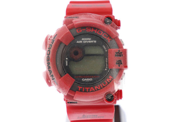 ジーショック G Shock Frogman 00 フロッグマン 特別仕様モデル 赤蛙 デジタル ウォッチ 腕時計 Dw 00f 4jr 赤 レッド ブランド古着ベクトル 中古 0100 メンズ 034 ベクトルパーク