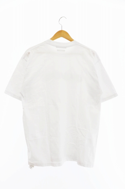 クラネオム Clane Homme Mine Denim インデニム Outrock Tee アウトロック プリント 半袖 Tシャツ 1 白 ホワイト ブランド古着ベクトル 中古 00 メンズ 034 ベクトルパーク