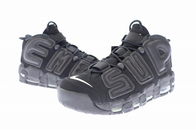 低価格 ブラック 黒 28 001 モアテン アップテンポ モア エア Uptempo More Air 17ss ナイキ Nike Supreme 中古 シュプリーム ブランド古着ベクトル メンズ 0450 中古 スニーカー Hautarzt Oebbecke De