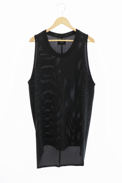 フィアオブゴッド Fear Of God Fifth Collection Mesh Tank Top メッシュ タンクトップ L 黒 ブラック ブランド古着ベクトル 中古 105 メンズ 034 ベクトルパーク
