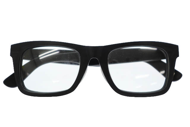 カルフォルニア工務店 Recs レックス 木目柄 ウェリントン 眼鏡 めがね メガネ Recs Cal1 02 黒 ブラック ブランド古着ベクトル 中古 103 メンズ 034 ベクトルパーク