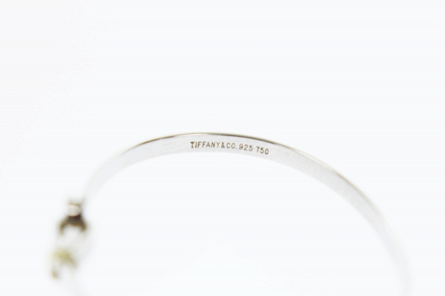ティファニー Tiffany Co Fook Eye Bracelet フック アイ ゴールド シルバー バングル ブレスレット Sv925 750yg K18yg ブランド古着ベクトル 中古 104 メンズ レディース 034 ベクトルパーク