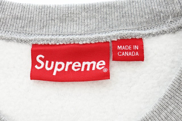 box logo crewneck sweatshirt supreme