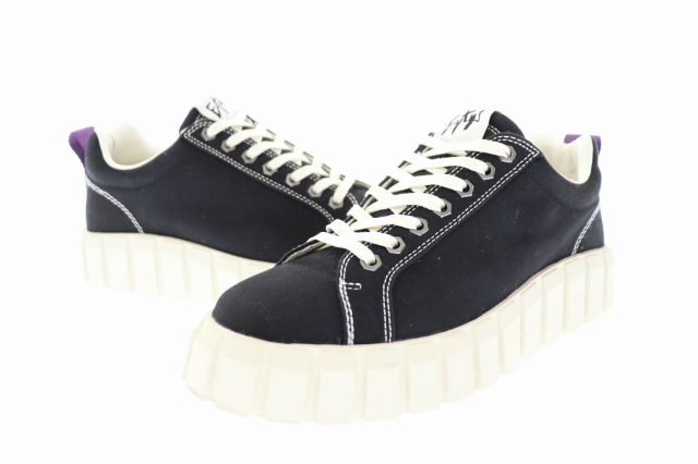 エイティーズ EYTYS OACB Odessa Lace-Up Sneakers オデッサ レースアップ スニーカー 26.5 黒 ブラック ブランド古着ベクトル 中古 ●▲ 211222/107 メンズ エイティーズ EYTYS OACB Odessa Lace-Up Sneakers オデッサ レースアップ スニーカー 26.5 黒 ブラック ブランド古着ベクトル 中古 ●▲ 211222/107 メンズ